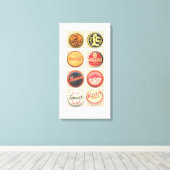 ヴィンテージキャップ キャンバスプリント (インサイチュ (ウッドフロア))