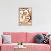 ヴィンテージキャドバリーのココア広告 キャンバスプリント (インサイチュ (リビング))