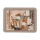 ヴィンテージキャドバリーのココア広告 マグネット (横)