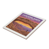 ヴィンテージキャニョンランズ国立公園 タイル (側面)