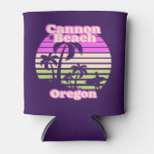 ヴィンテージキャノンビーチオレゴン 缶クーラー (正面)