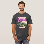 ヴィンテージキャノンビーチオレゴン Tシャツ (正面フル)