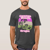 ヴィンテージキャノンビーチオレゴン Tシャツ (正面)