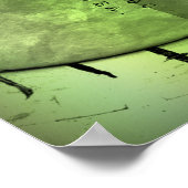 ヴィンテージキャノンホログラフィックキャンバス印刷 ポスター (角)