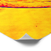 ヴィンテージキャノンポップ・アートのアートポスター ポスター (角)