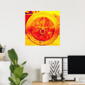 ヴィンテージキャノンポップ・アートのアートポスター ポスター (ホームオフィス)