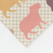 ヴィンテージキャピバラブランケットCapybaraラバーブランケット フリースブランケット (角)