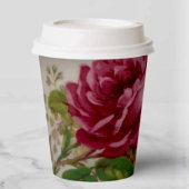 ヴィンテージキャベツバラエレガンスカップ 紙コップ