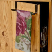 ヴィンテージキャベツバラエレガンスキッチンタオル キッチンタオル