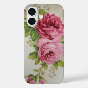ヴィンテージキャベツバラエレガンスフォンケース iPhone 16ケース
