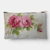 ヴィンテージキャベツバラエレガンスプリントカットソーバッグ アクセサリーポーチ (裏面)