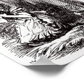 ヴィンテージキャラクターアリスinワンダーランド ポスター (角)