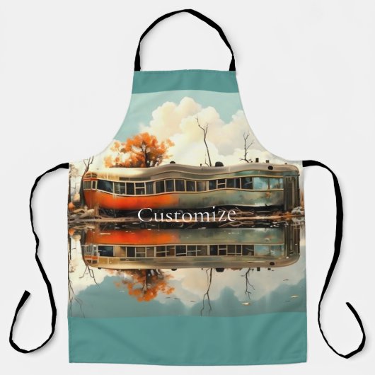 ヴィンテージキャラバントレーラーRV Thunder_Cove エプロン (正面)