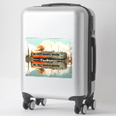 ヴィンテージキャラバントレーラーRV Thunder_Cove シール (スーツケース)