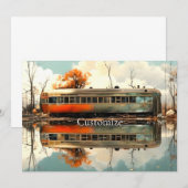 ヴィンテージキャラバントレーラーRV Thunder_Cove 招待状 (正面/裏面)