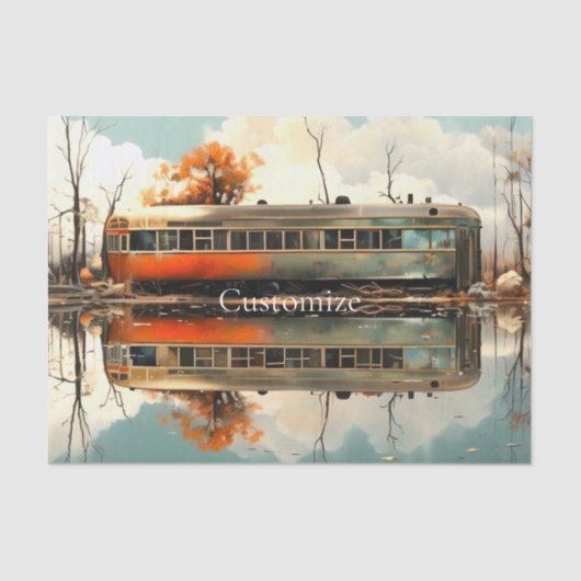 ヴィンテージキャラバントレーラーRV Thunder_Cove 薄葉紙 (正面)