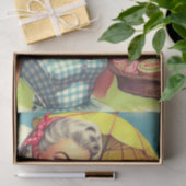 ヴィンテージキャンディかわいいピンアップ 薄葉紙 (ギフト)