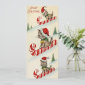 ヴィンテージキャンディ缶で愛らしい3匹の子猫 (スタンド正面)