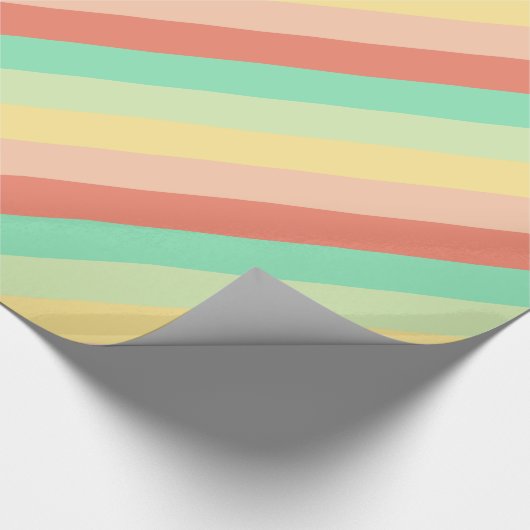 ヴィンテージキャンデーの瓶は縞で飾ります ラッピングペーパー (角)