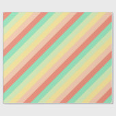 ヴィンテージキャンデーの瓶は縞で飾ります ラッピングペーパー (フラット)