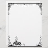 ヴィンテージキャンドルクリスマス2009レターヘッド (正面/裏面)