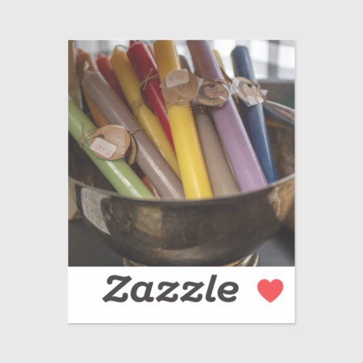 ヴィンテージキャンドルコレクション シール (シート)