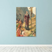 ヴィンテージキャンバスプリント キャンバスプリント (インサイチュ (ウッドフロア))