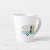 ヴィンテージキャンパトレーラーラテマグカップ カフェラテマグ (右アングル)