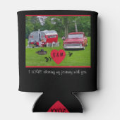 ヴィンテージキャンパーとレトロトラックバレンタイン 缶クーラー (裏面)