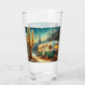 ヴィンテージキャンパークリスマスインデザートサグアーロサボス タンブラーグラス (裏面)