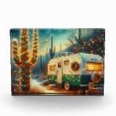 ヴィンテージキャンパークリスマスインデザートサグアーロサボス フォトブロック (正面)