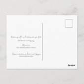 ヴィンテージキャンパークリスマスツリー |クリスマスカード ポストカード (裏面)