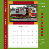 ヴィンテージキャンパーズハッピーキャンプ2024カレンダー カレンダー