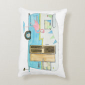 ヴィンテージキャンパートレーラー枕 アクセントクッション (裏面(縦))