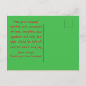 ヴィンテージキャンパーホリデーポストカード ポストカード (裏面)