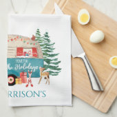 ヴィンテージキャンパーホームフォーザホリデーズ キッチンタオル (四つ折り)