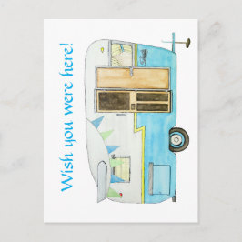 ヴィンテージキャンパーポストカード ポストカード