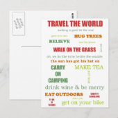 ヴィンテージキャンパー宣言 ポストカード (正面/裏面)