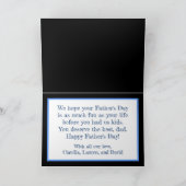 ヴィンテージキャンパー ハッピーファザーズデー カード (内部)