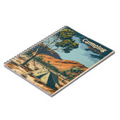 ヴィンテージキャンピングアウトバックオーストラリア ノートブック (左側)