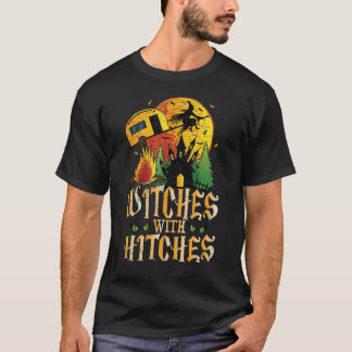 ヴィンテージキャンピングウィッチハローウィン Tシャツ