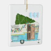 ヴィンテージキャンピングトレーラークリスマスオーナメント セラミックオーナメント (右)