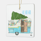 ヴィンテージキャンピングトレーラークリスマスオーナメント セラミックオーナメント (左)