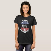 ヴィンテージキャンピングトレーラー旅行T Tシャツ (正面フル)