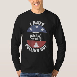 ヴィンテージキャンピングトレーラー旅行T Tシャツ