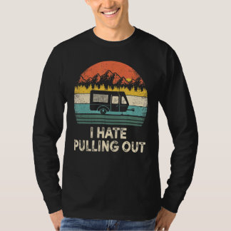 ヴィンテージキャンピングトレーラー旅行T Tシャツ