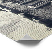 ヴィンテージキャンプシーガルピア写真 ポスター (角)