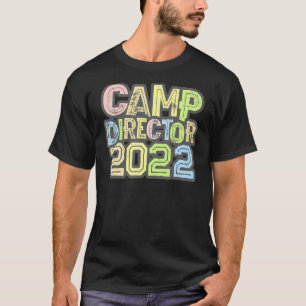 ヴィンテージキャンプディレクター2022キャンピングホストカオスコール Tシャツ