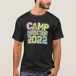 ヴィンテージキャンプディレクター2022キャンピングホストカオスコール Tシャツ