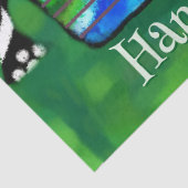 ヴィンテージキャンプトレーラーフローラデコペパーソナライズされたージ 薄葉紙 (詳細)